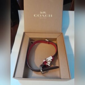 New Coach Pet Collar Size ( S ) NWT With Gift Box 🌺